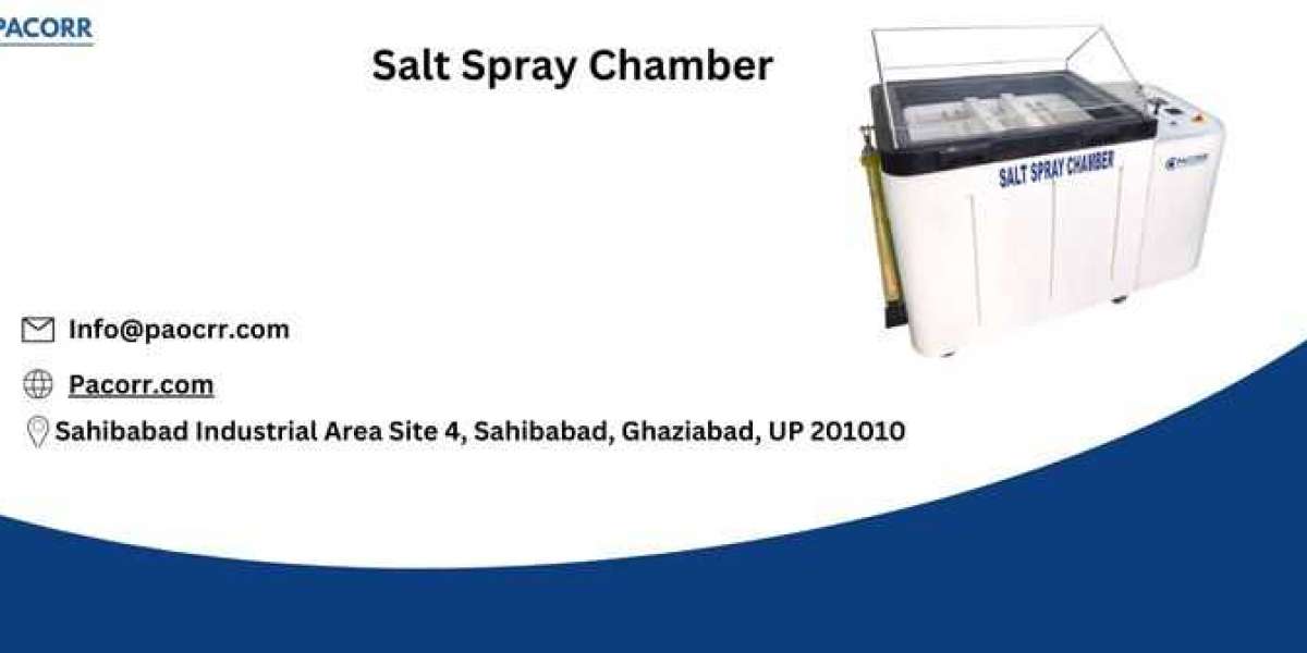 Enhancing Corrosion Resistance with Salt Spray Chamber