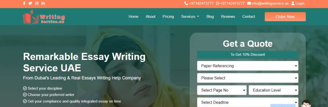 Essay Writing Service Dubai Cover Image